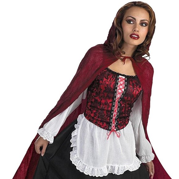 Red Riding Hood Deluxe Adult Costume - Picture 1 of 3